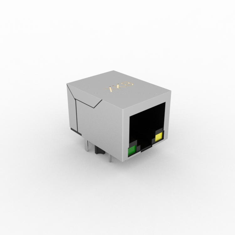 X01AB002AA2AD6 21.3mm RJ45 Connector