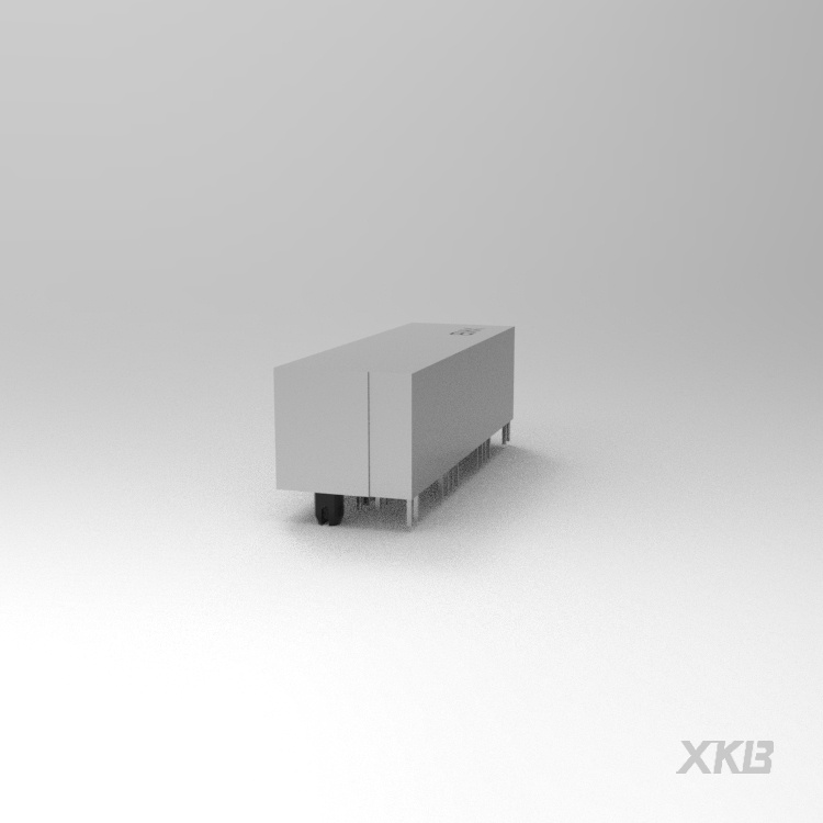 X12ODJB1A1DY1006 12.60mm RJ45 Connector