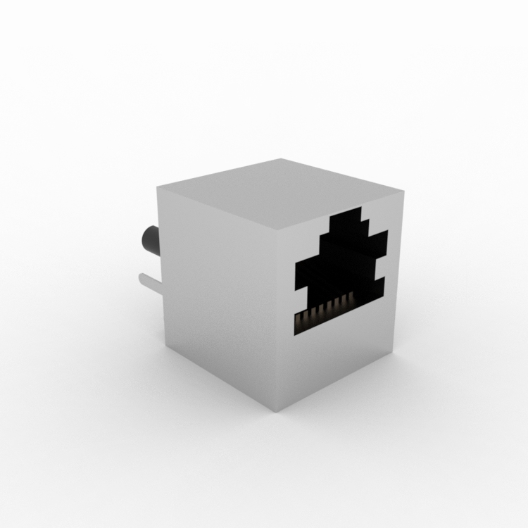 X05AQ066GWOD1 16.85mm RJ45 Connector