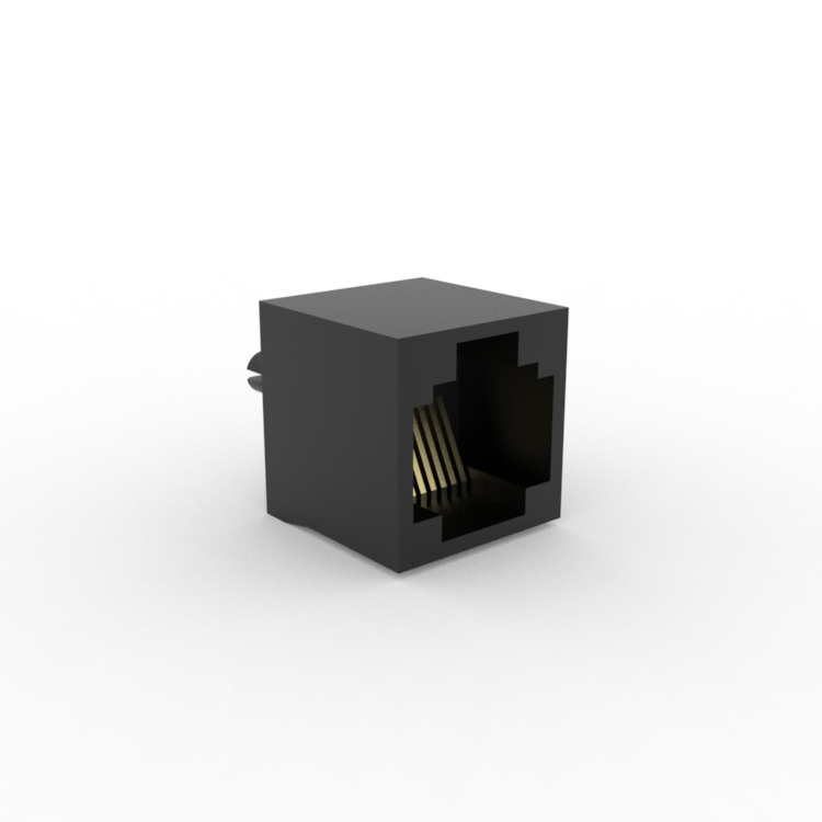 X04ADIWA1DY5017 16.15mm RJ45 Connector