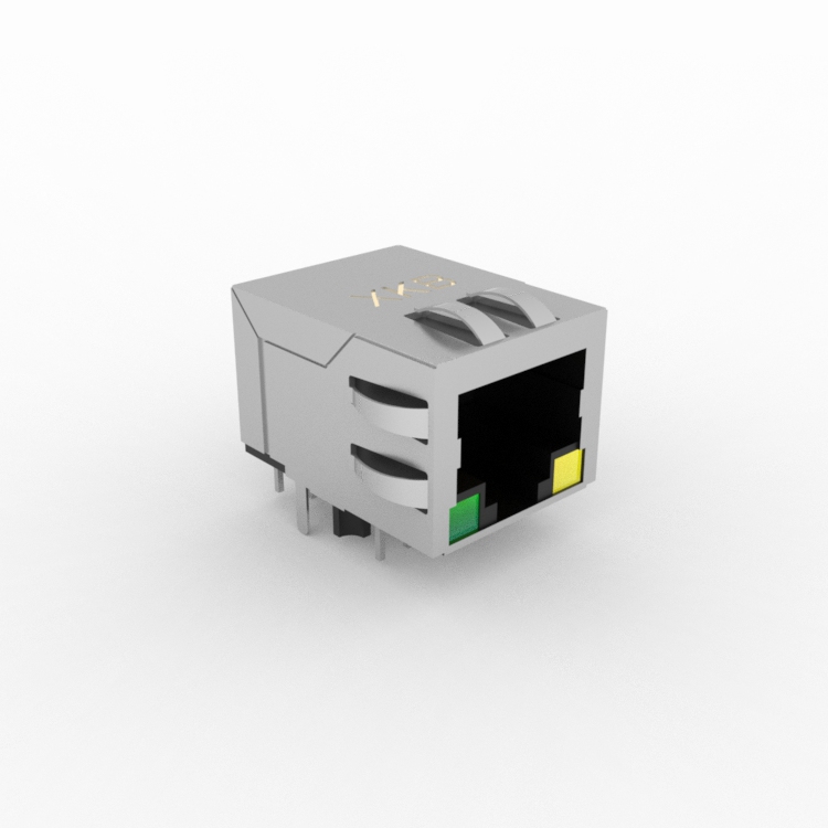X01AQ066DA2AD3HF 21.3mm RJ45 Connector