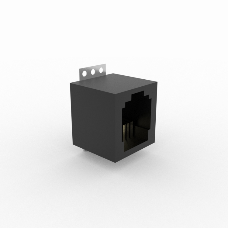 X35AHIWW6SB5009 12.80mm RJ45 Connector