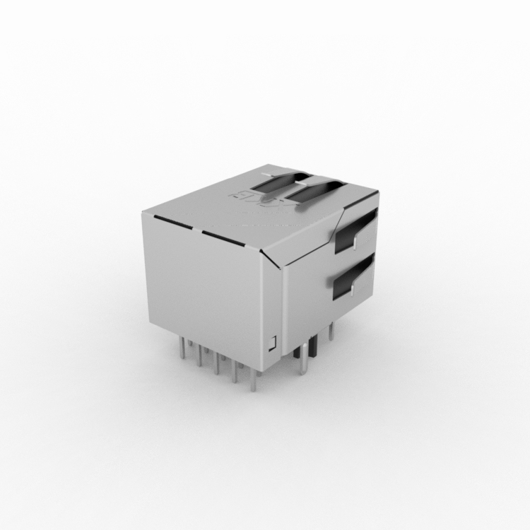 X01AQ285DA2AD3A2 13.45mm RJ45 Connector additional image