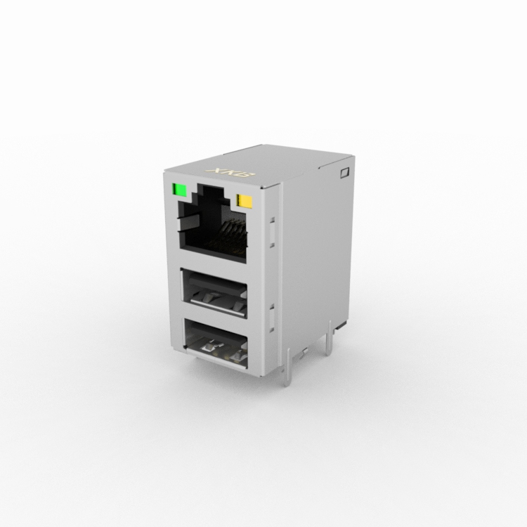 X07AQ070AA1W2D5057 30.87mm RJ45 Connector additional image