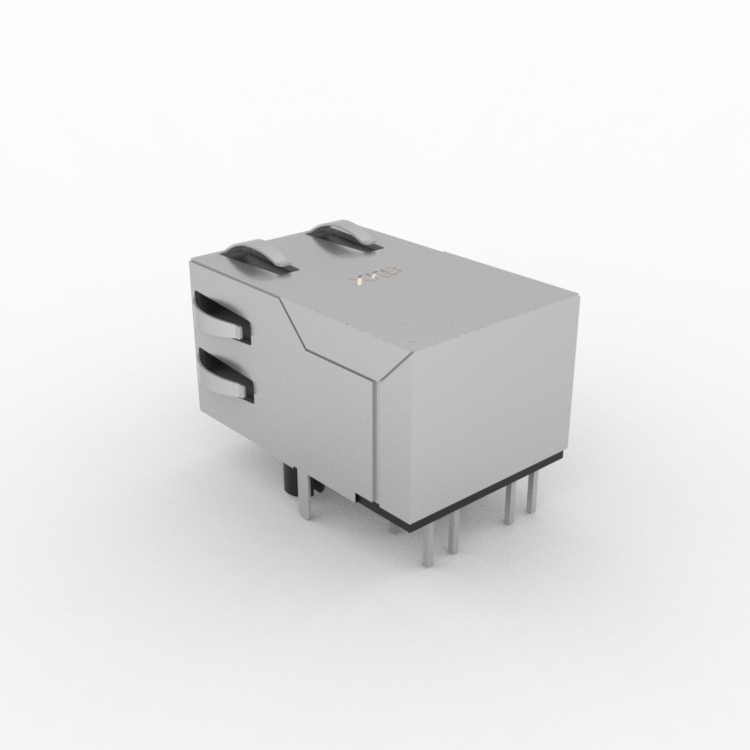 X03AB074DB1DD1N 25.4mm RJ45 Connector