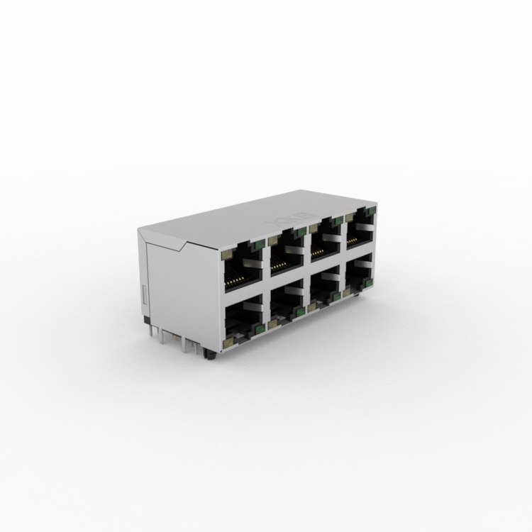 X18IDAB1A1DY4C022 25.40mm RJ45 Connector