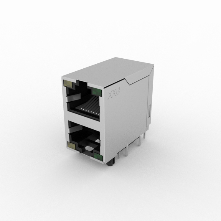 X18GDAB1A1DY6022 25.40mm RJ45 Connector
