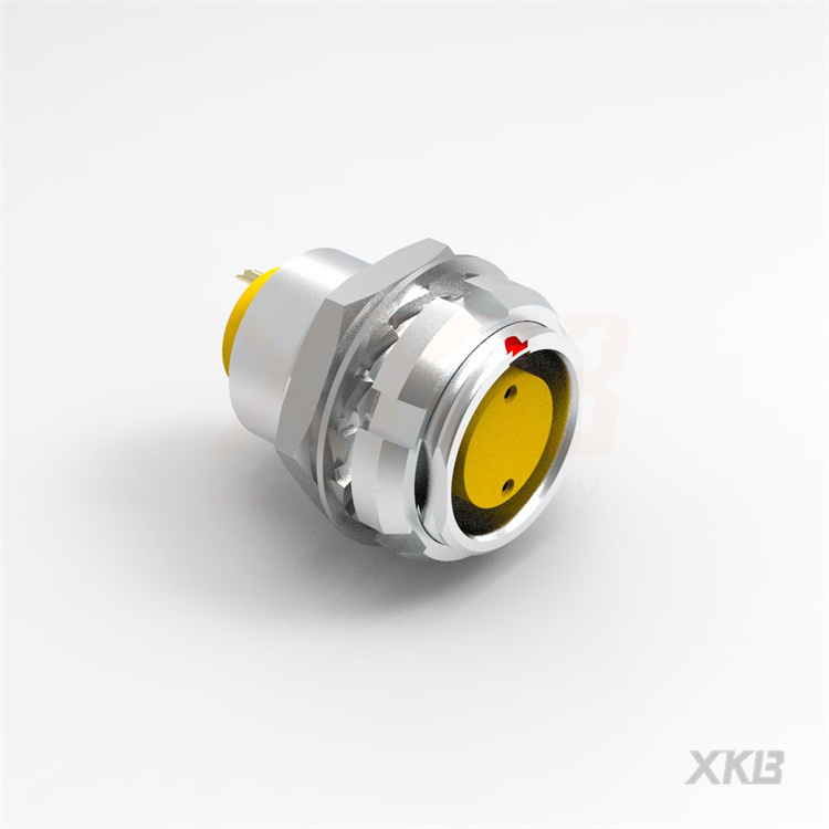 ZCG.3B.P02.CPL Circular Connector 2Pin