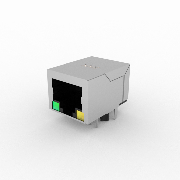 X01AB035BA2AD4 21.3mm RJ45 Connector
