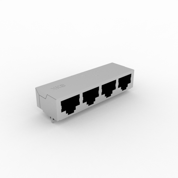 X14CBGWA1D2Y4006 12.20mm RJ45 Connector