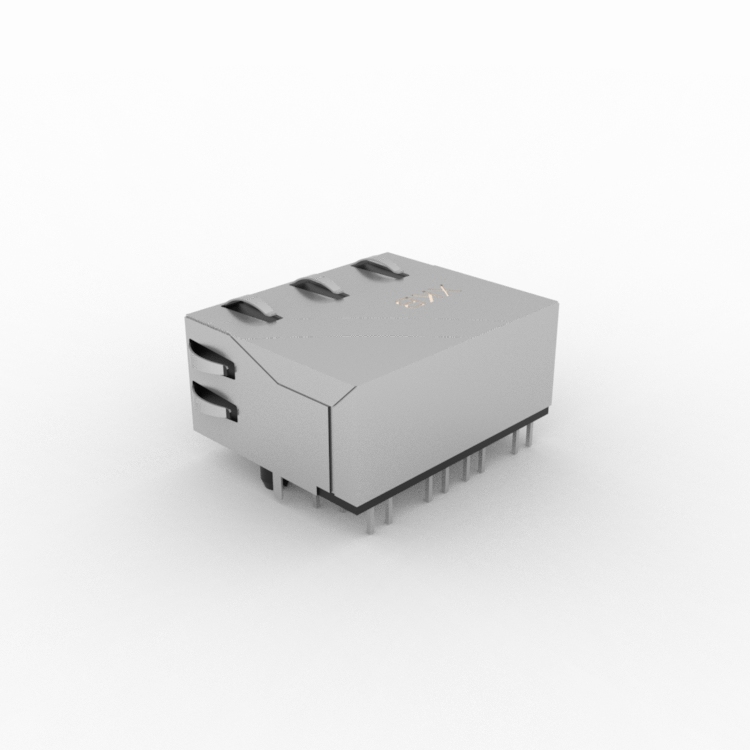 X03BB002DB2DD4 13.70mm RJ45 Connector additional image