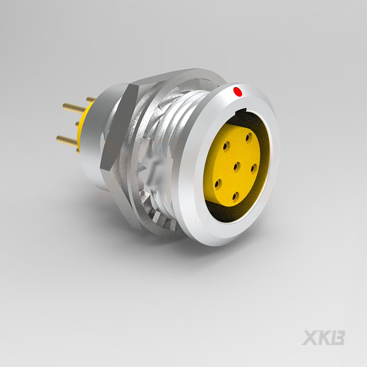 ZGG.2B.P06.CLN Circular Connector 6Pin