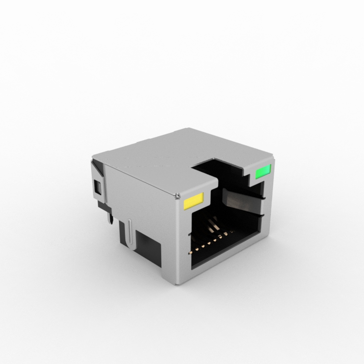 X39ADAB1W1DB1075 6.90mm RJ45 Connector