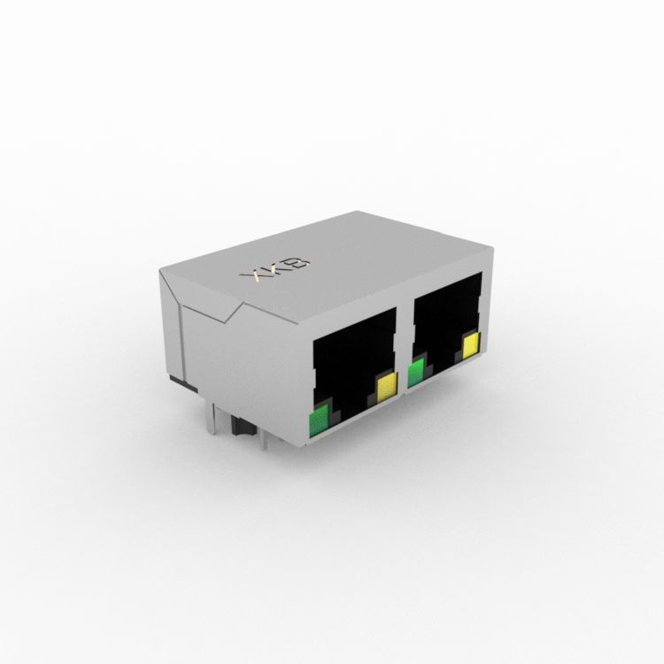 X01BB002AB2AD4 13.55mm RJ45 Connector