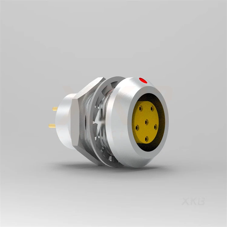 HGG.2B.P06.CLN Circular Connector 6Pin