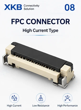 X10C2002GF 1.0mm FPC Connector 02Pin