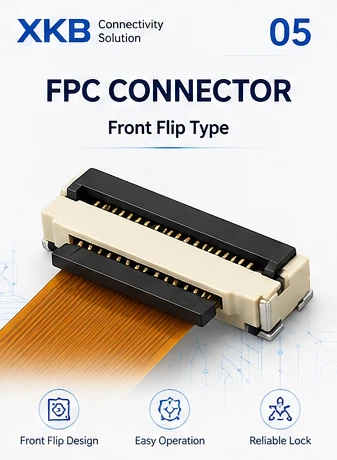 X10C2025GZ 1.0mm FPC Connector 25Pin