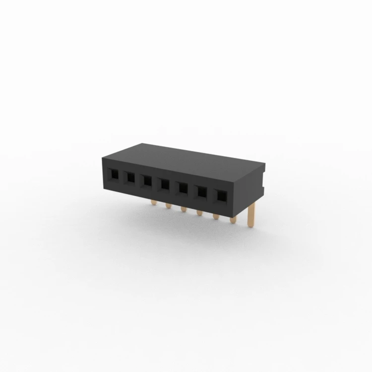 X1311FR-07-C43D24 1.27mm Pin Header Connector 07Pin