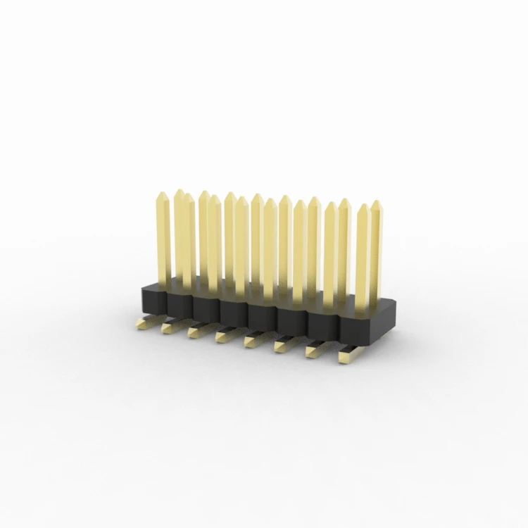 X1321WVS-2x08J-C40D53 1.27mm Pin Header Connector 08Pin