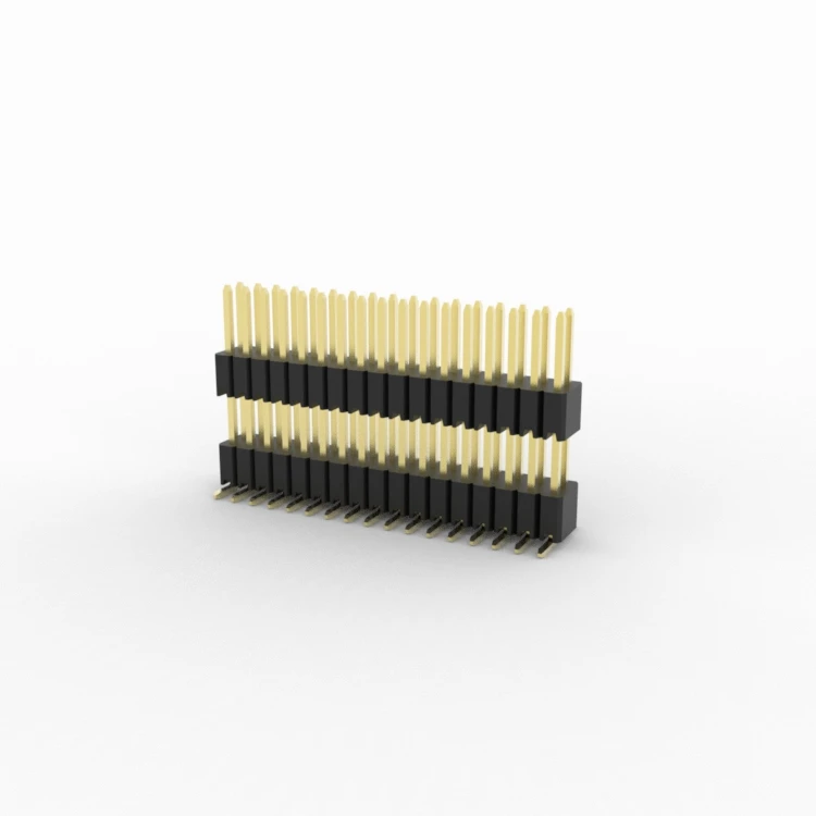 X1322WVS-2x17H-C40D55-E80 1.27mm Pin Header Connector 17Pin